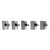 ERP Exact Replacement Parts - Cooking KNOB, BURNER (5PK) - Part W10698166