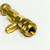 C&D Valve 5/16" Male Flare Compact Thumbscrew Core Depressor CD2080