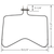 Exact Replacement Range Oven Bake Heating Element Whirlpool Kitchenaid WP9750213 9750213