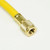 Yellow Jacket 21072 PLUS II 1/4" HVAC Charging Hose 72" Yellow