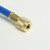 Yellow Jacket 22260 PLUS II 1/4" Blue HVAC Charging Hose 60" with Anti-Back Flow