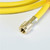 Yellow Jacket 22072 PLUS II 1/4" Yellow HVAC Charging Hose 72" with Anti-Back Flow