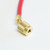Yellow Jacket 22672 PLUS II 1/4" Red HVAC Charging Hose 72" with Anti-Back Flow