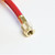 Yellow Jacket 22672 PLUS II 1/4" Red HVAC Charging Hose 72" with Anti-Back Flow