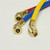 Yellow Jacket 21986 PLUS II 1/4" HVAC Charging Hose 72"  RYB 3 Pack