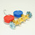 Yellow Jacket 41212 HVAC Test and Charging Manifold with 2-1/2" Gauges for R12/22/502