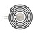 Range Large 8" Burner Safety Element W11396790 for Whirlpool
