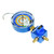 Mastercool 92518-53-1/4TP Single Ball Valve Manifold with 18" Hose R290 R600a Hydrocarbon
