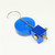 Mastercool 92524-53-1/4TP Single Ball Valve Manifold with 24" Hose R290 R600a Hydrocarbon