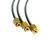 Mastercool 33518-TP Brass Charging Manifold with 18" Hoses R600a R290 R134a HVAC Refrigeration