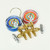 Mastercool 33524-TP Brass Charging Manifold with 24" Hoses R600a R290 R134a HVAC Refrigeration
