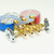 Mastercool 33524-TP Brass Charging Manifold with 24" Hoses R600a R290 R134a HVAC Refrigeration