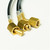 Mastercool 33524-TP Brass Charging Manifold with 24" Hoses R600a R290 R134a HVAC Refrigeration