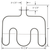 Range Oven Bake Unit Element for LG MEE36593202 AP5604828 PS3648889