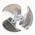 Lau Cobra Blade 3-Blade Air Conditioner Condenser Fan Propeller - 22-inch Diameter - 24-degree pitch - CW Rotation High Efficiency