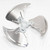 Lau Cobra Blade 3-Blade Air Conditioner Condenser Fan Propeller - 24-inch Diameter - 20-degree pitch - CCW Rotation High Efficiency