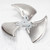 Lau Cobra Blade 3-Blade Air Conditioner Condenser Fan Propeller - 26-inch Diameter - 28-degree pitch - CW Rotation High Efficiency