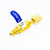 Yellow Jacket Ball Valve for Vacuum/Charging  1/4 inch SAE Male fl. x Female fl. - 93844