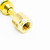 Yellow Jacket Ball Valve for Vacuum/Charging  1/4 inch SAE Male fl. x Female fl. - 93844