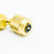 Yellow Jacket 1/4 inch Compact Ball Valve, 45 Degree Fits Standard Charging Hoses - 93843