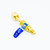 Yellow Jacket 1/4 inch Compact Ball Valve, 45 Degree Fits Standard Charging Hoses - 93843