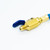 Yellow Jacket 1/4 inch Male Ball Valve to 5/16 inch Female FlexFlow Hose (Blue) - 29211