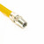 Clothes Dryer Gas Connector Yellow Coated 1/2" OD Tube x 36" Long Fittings 1/2" MIP x 1/2" FIP
