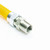 Range Oven Gas Connector Yellow Coated 5/8" OD Tube x 24" Long Fittings 1/2" MIP x 3/4" MIP