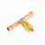 CD8414/2 C&D Copper Access Tee Valve 1/4" CD8414 Package of 2