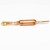 Refrigerator Copper Drier D111 Directional 1/4 inch w/ Step Down for Capillary and Schrader Valve