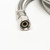 Pure-Flow Braided Stainless Steel Icemaker Water Connector 180" 15' X1/4" Compression