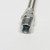 Stainless Steel Gas Connector With Fittings 72" 6' for Water Heaters Gas Logs Wall Heaters