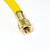 Yellow Jacket 49967 Titan Charging Manifold 4-Valve w/ Sight Glass & 3-1/8 Gauges 4 Hoses