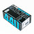 Supco Capacitor Oval Dual Run 40 + 7.5 uf 370/440 Volts for HVAC Motors Compressors LCD40+7.5X440 Linebacker