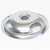 Choice Part WB32X106 8" Chrome Stove Drip Pan Bowl for GE Range