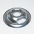 Choice Part W10196406 6" Chrome Stove Drip Pan Bowl for Whirlpool Range