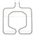 Exact 00791650 Range Oven Bake Element for Bosch Thermador