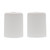 Exact Replacement W10208398 for Whirlpool Washer Dryer Hinge Bushing Cap (2 pack) WPW10208398