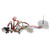 Exact Replacement W11452196 Refrigerator Evaporator Fan Motor for Whirlpool