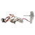 Exact Replacement W11452196 Refrigerator Evaporator Fan Motor for Whirlpool