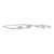 Exact Replacement 00636603 Dishwasher Rope Cable for Bosch (2 Per Package)