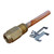 Aquastat Immersion Well with Clamp 1/2" Pipe x 3" Copper Insertion Length Replacement for Honeywell 121371A