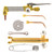 Uniweld KLC100P Centurion Brazing/Welding Outfit with Cutting Torch Carrying Stand Regulators Hoses Goggles