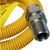 GC30C-3131-48KIT Gas Range Yellow SS Flex Connector Install Kit48"