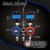 Mastercool 94261 A2L Digital Charging Manifold with  60" RYB Ball Valve Hoses and Zippered Carry Case Digital Mini-Fold
