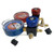 Mastercool 51161 2-Way Aluminum Manifold Gauge Set 3-60" Hoses HVAC Air Conditioning Refrigeration A2L R32 R545B