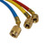 Mastercool 51161 2-Way Aluminum Manifold Gauge Set 3-60" Hoses HVAC Air Conditioning Refrigeration A2L R32 R545B