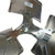 XW-1803-27RA HVAC Condenser Fan Blade 18 in 3 Blade 27 Degree 1/2" Bore CW Rotation for Carrier LA01RA015
