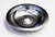 8" Chrome Drip Pan, part number DP6405, side view.
