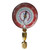 Yellow Jacket 40351 Compound Hi Side Blue Test Gauge R-32/454B/410A with Quick Coupler